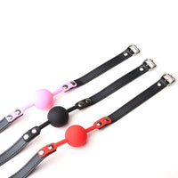 Bâillon Yunman – Boule Silicone & Ouvre-Bouche