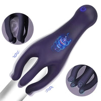 Stimulateur de Gland Vibrant – Entraînement & Retard Éjaculation | 10 Modes | USB Waterproof