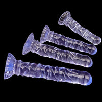 Gode Plug Anal Texturé Ventouse – 4 Tailles & 4 Couleurs
