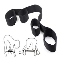 Kit Bondage BDSM Menottes Poignets & Chevilles – Nylon Ajustable