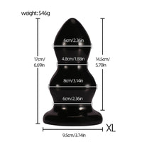 Grand Plug Anal & Billes Anales – Dilatateur Anal | 5 Tailles | Unisexe