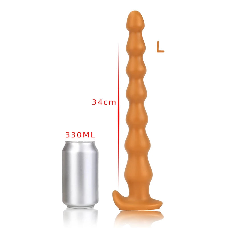 Long Plug Anal Silicone – 7 Designs | 4 Tailles S/M/L/XL | Massage Prostate | Unisexe