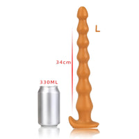 Long Plug Anal Silicone – 7 Designs | 4 Tailles S/M/L/XL | Massage Prostate | Unisexe