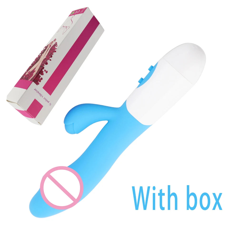 Vibromasseur Rabbit – Double Stimulation Point G & Clitoris | 10 Vitesses | Silicone Waterproof
