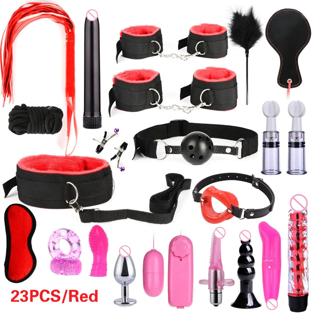 Kit BDSM Bondage Complet – Explorez la Domination en Toute Confiance