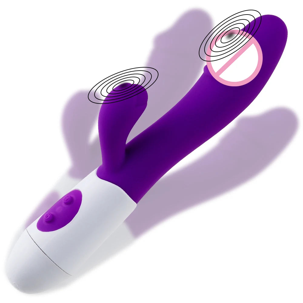 Vibromasseur Rabbit – Double Stimulation Point G & Clitoris | 10 Vitesses | Silicone Waterproof