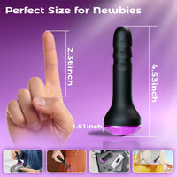 Plug Anal Vibrant & Rotatif – Masseur Prostate Double Moteur 10 Modes