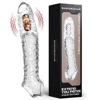 Manchon Extenseur Pénien Vibrant BIRDSEXY – Silicone CE