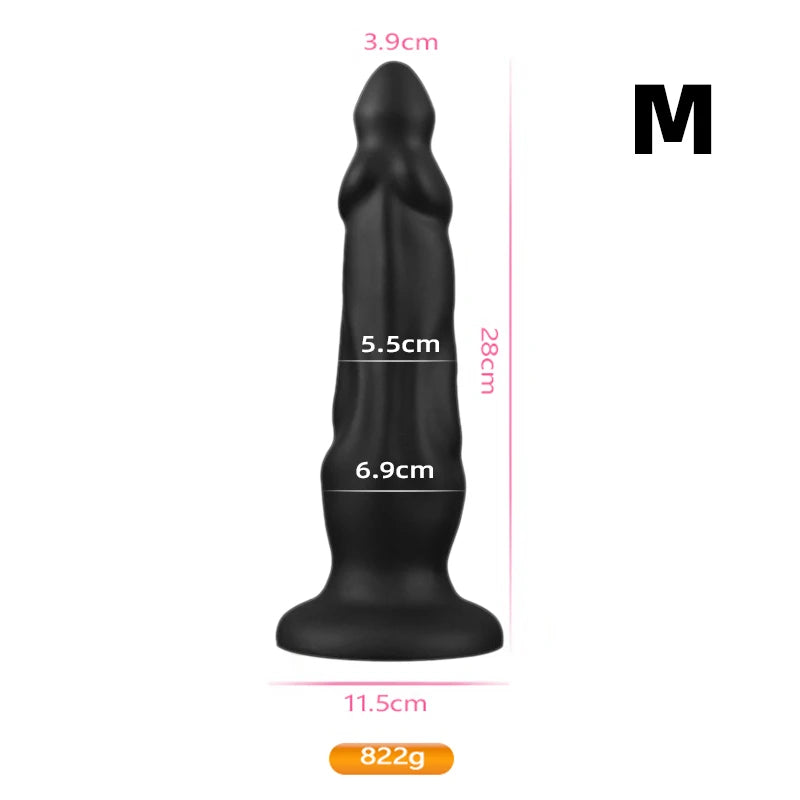 Plug Anal Dilatateur en Silicone Liquide – Stimulation Prostate & Point G