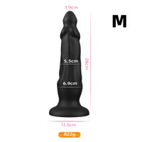 Plug Anal Dilatateur en Silicone Liquide – Stimulation Prostate & Point G