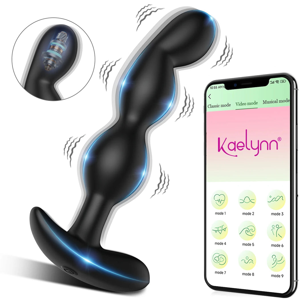 Plug Anal Vibrant Bluetooth & Télécommande – 10 Modes | Contrôle App | Masseur Prostate | Unisexe