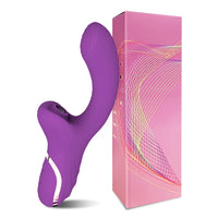 Vibromasseur Clitoridien 2-en-1 – Aspiration & Vibration, Double Orgasme Garanti