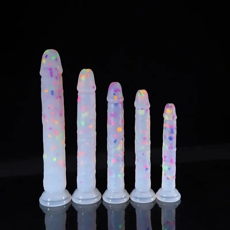 Gode Réaliste Jelly Ventouse – 5 Tailles S à XXL | Silicone Souple | Stimulation Vaginale & Anale