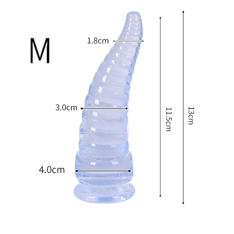 Plug Anal Tentacule Pieuvre avec Ventouse – Silicone | 4 Couleurs | 5 Tailles