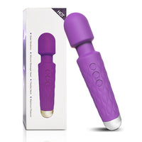 Vibromasseur Baguette Magique AV – 20 Modes & 8 Intensités | Clitoris & Point G
