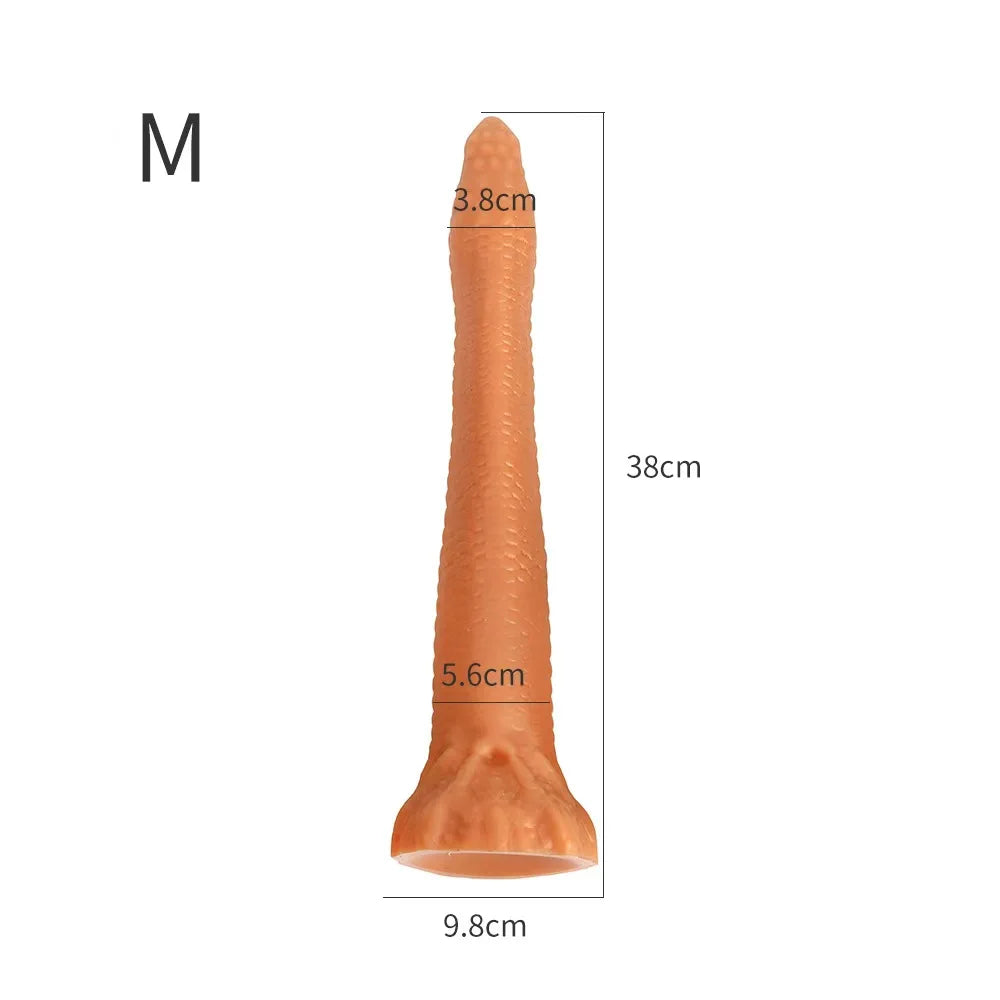 Long Plug Anal Silicone – 7 Designs | 4 Tailles S/M/L/XL | Massage Prostate | Unisexe
