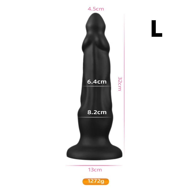 Plug Anal Dilatateur en Silicone Liquide – Stimulation Prostate & Point G