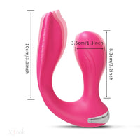 Plug Anal Vibrant 2 en 1 – Double Stimulation Intense pour Couples