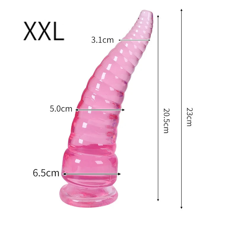 Plug Anal Tentacule Pieuvre avec Ventouse – Silicone | 4 Couleurs | 5 Tailles