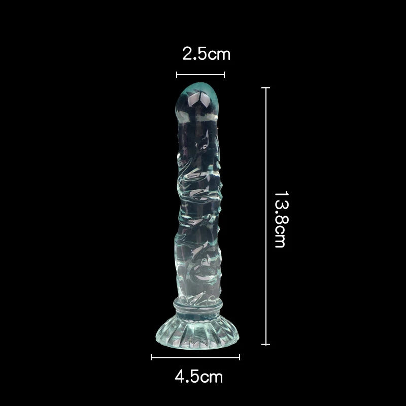 Gode Plug Anal Texturé Ventouse – 4 Tailles & 4 Couleurs