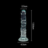 Gode Plug Anal Texturé Ventouse – 4 Tailles & 4 Couleurs