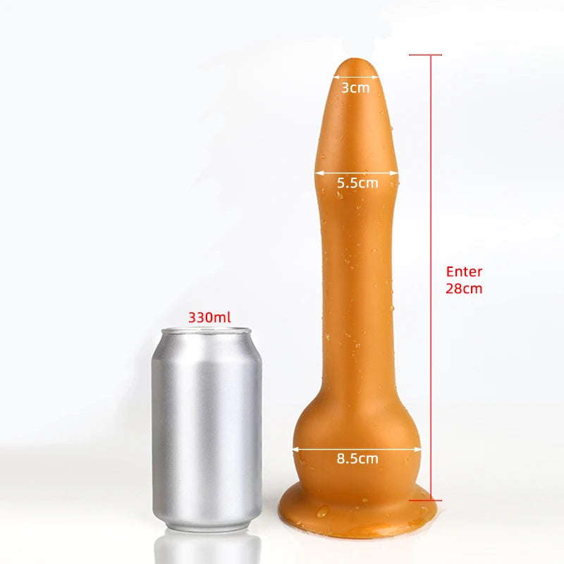 Long Plug Anal Silicone – 7 Designs | 4 Tailles S/M/L/XL | Massage Prostate | Unisexe