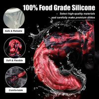 Gode Fantaisie Loup Ventouse – Silicone Médical | 6 Modèles NNSX