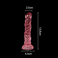 Gode Plug Anal Texturé Ventouse – 4 Tailles & 4 Couleurs
