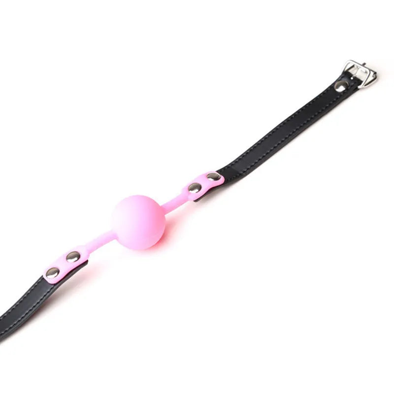Bâillon Yunman – Boule Silicone & Ouvre-Bouche