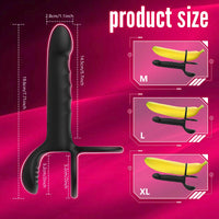 Kit 5-en-1 Double Pénétration – Anneau Vibrant, Gode & Plug Anal | Plaisir Ultime Couple