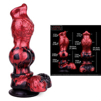 Gode Fantaisie Loup Ventouse – Silicone Médical | 6 Modèles NNSX