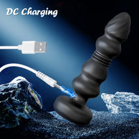 Plug Anal Vibrant Va-et-Vient Xbonp – Silicone | Massage Prostatique | APP ou Télécommande