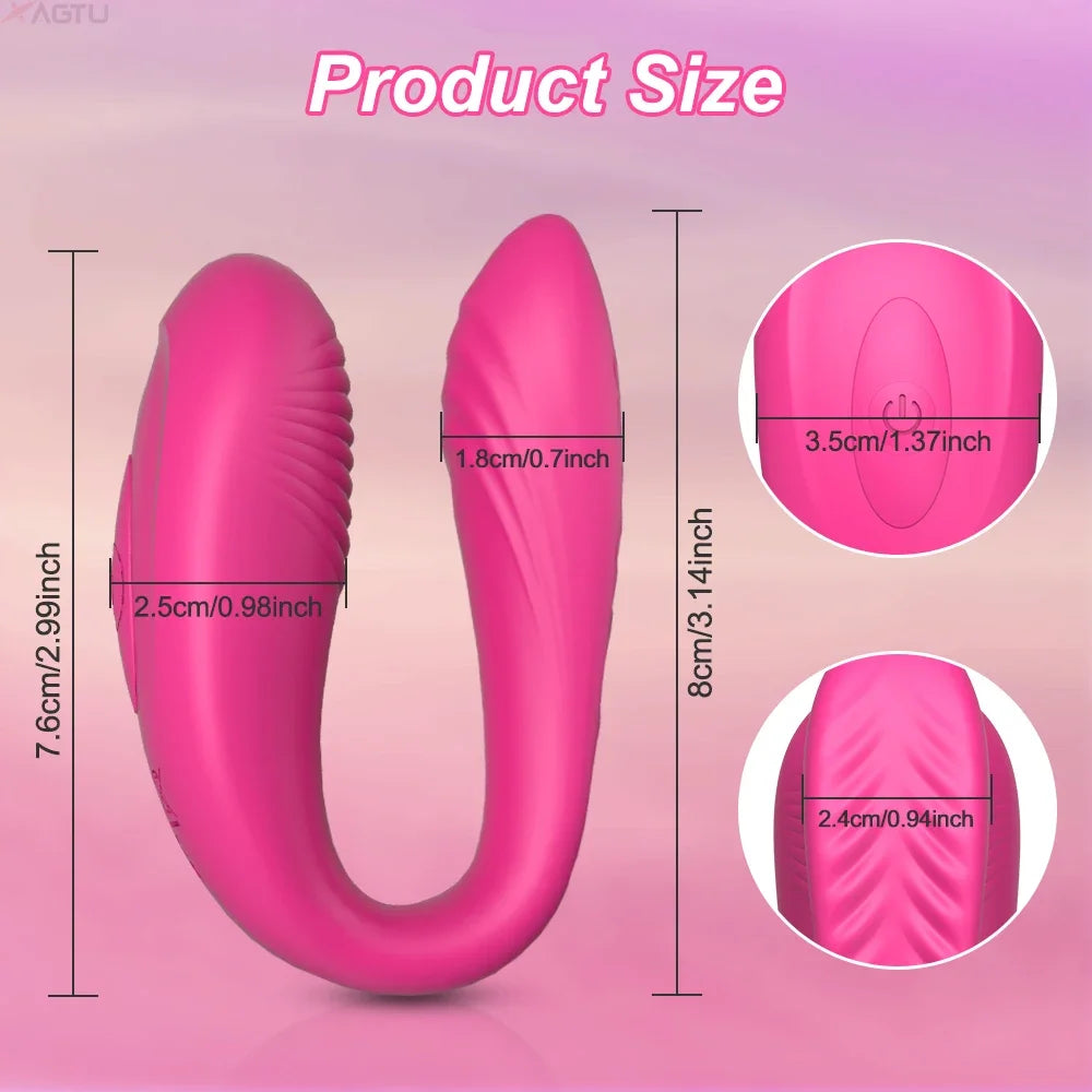 Vibrateur Portable Connecté App – Stimulateur Clitoris & Point G à Distance | Couple