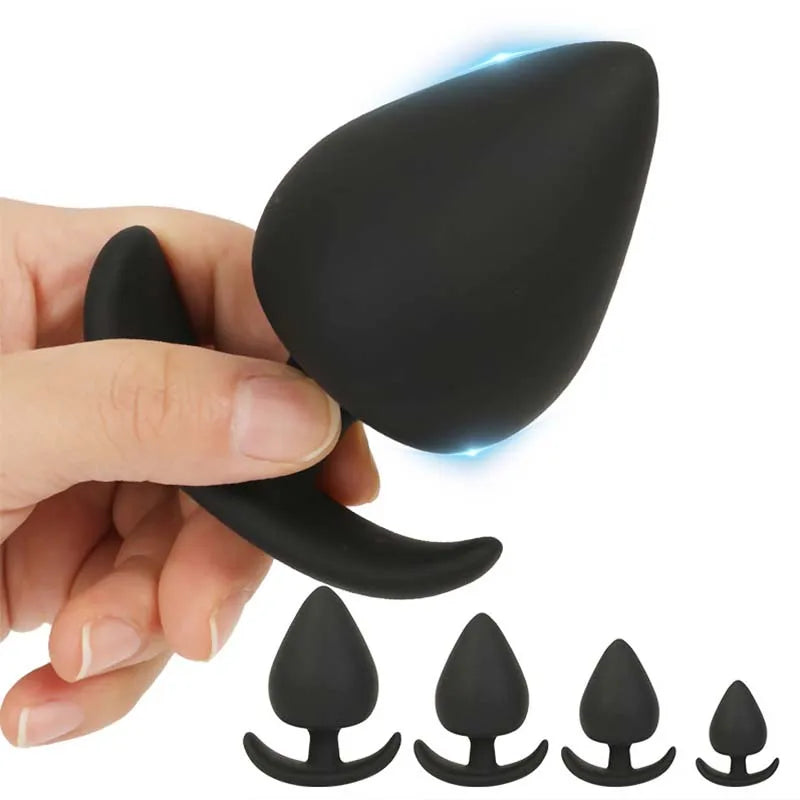 Plug Anal en Silicone – 5 Tailles Progressives pour Débutants & Confirmés