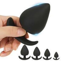 Plug Anal en Silicone – 5 Tailles Progressives pour Débutants & Confirmés