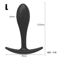 Plug Anal Silicone Portable – 6 Formes, 3 Tailles | Masseur Prostatique