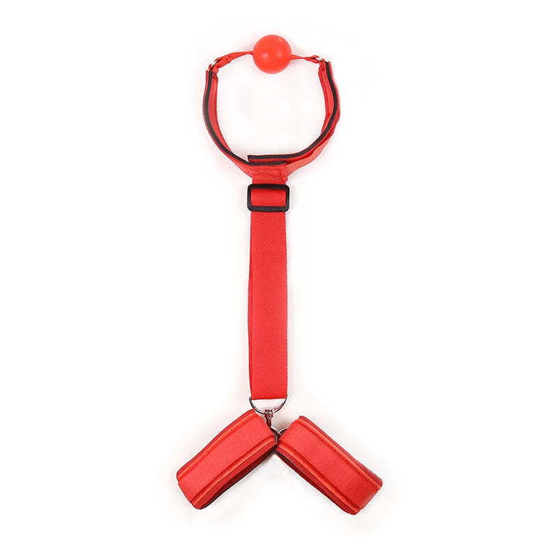 Kit Bondage BDSM Yunman – Menottes & Écarteur de Jambes Réglable | Silicone CE