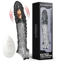 Manchon Extenseur Pénien Vibrant BIRDSEXY – Silicone CE