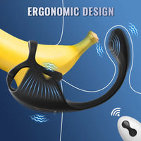 Kit Plug Vibrant & Cock Ring – Double Plaisir à Distance