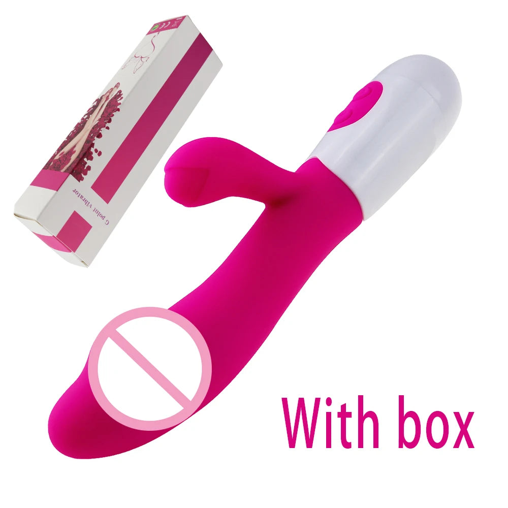 Vibromasseur Rabbit – Double Stimulation Point G & Clitoris | 10 Vitesses | Silicone Waterproof