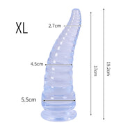 Plug Anal Tentacule Pieuvre avec Ventouse – Silicone | 4 Couleurs | 5 Tailles