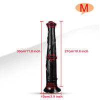 Gode Anal Extra Long Fantaisie Cheval – 2 Modèles | 3 Tailles | Anal & Vaginal
