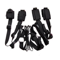 Kit Bondage BDSM Menottes Poignets & Chevilles – Nylon Ajustable