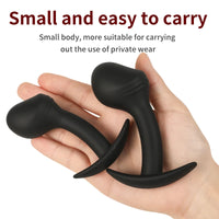 Plug Anal Silicone Portable – 6 Formes, 3 Tailles | Masseur Prostatique