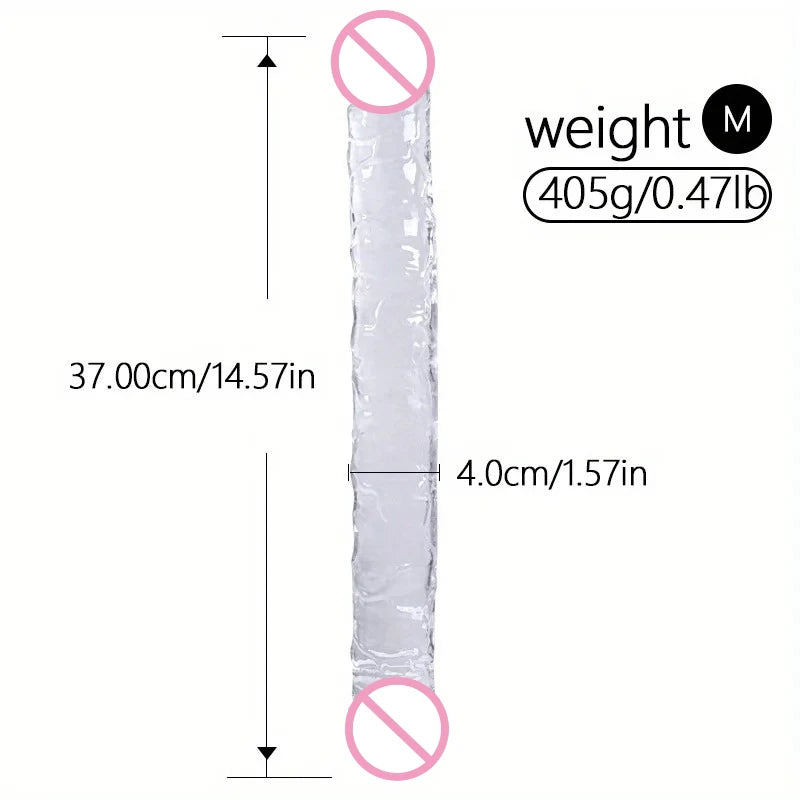 Gode Double Tête Flexible & Ventouse – Stimulation Anale & Point G | Mains Libres | 3 Tailles