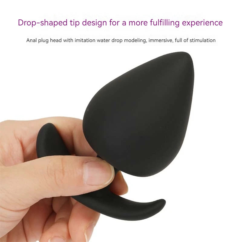 Plug Anal en Silicone – 5 Tailles Progressives pour Débutants & Confirmés
