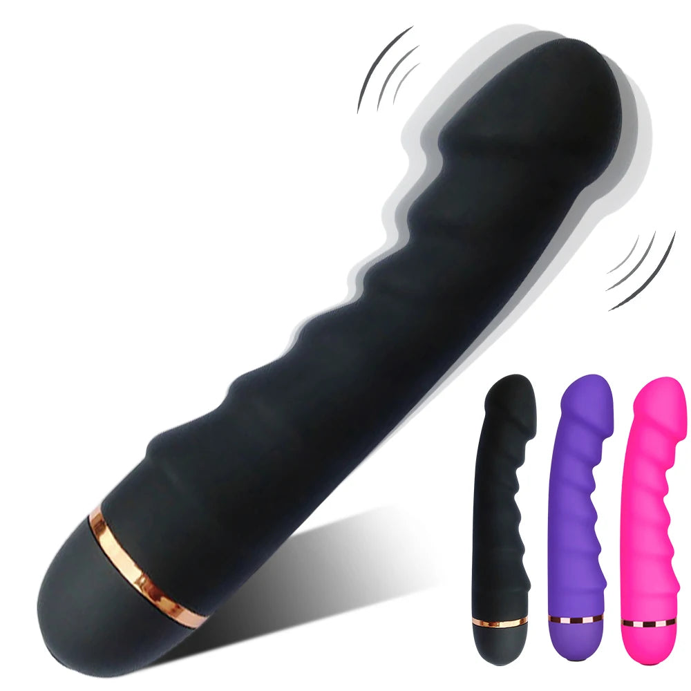 Vibromasseur Point G en Silicone – Plaisir Profond & Sensations Décuplées