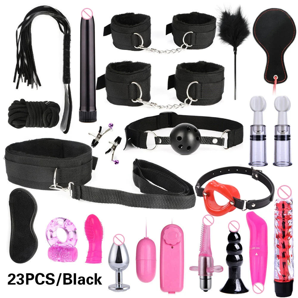 Kit BDSM Bondage Complet – Explorez la Domination en Toute Confiance