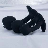 Plug Anal Silicone Portable – Stimulation Point G & Prostate | 4 Tailles | Unisexe
