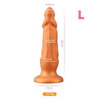 Plug Anal Dilatateur en Silicone Liquide – Stimulation Prostate & Point G